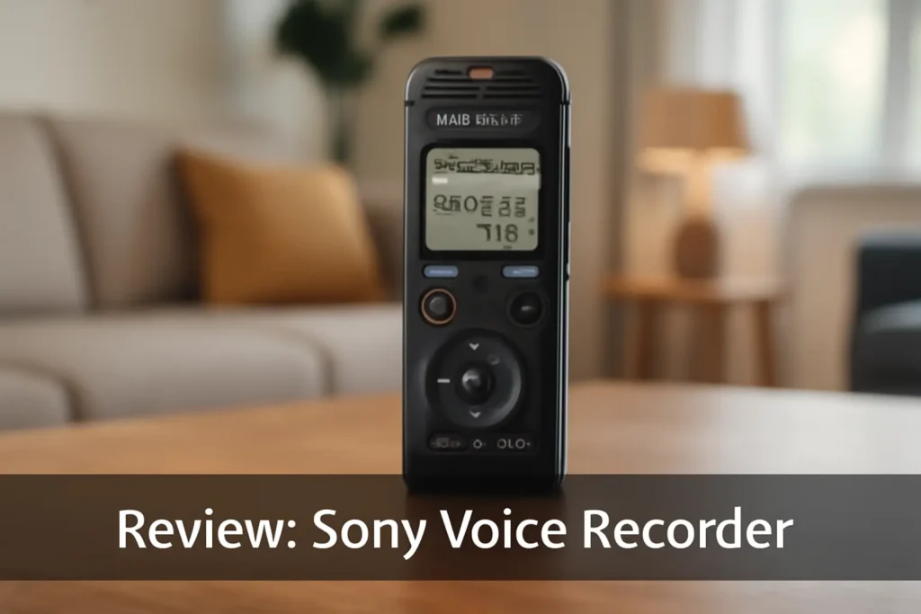 Lista de 5 Melhores: Sony gravador de voz