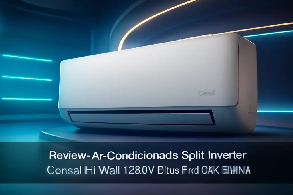 Ar Condicionado Split Inverter Consul Hi Wall 12000 Btus Frio CBK12EBBNA
