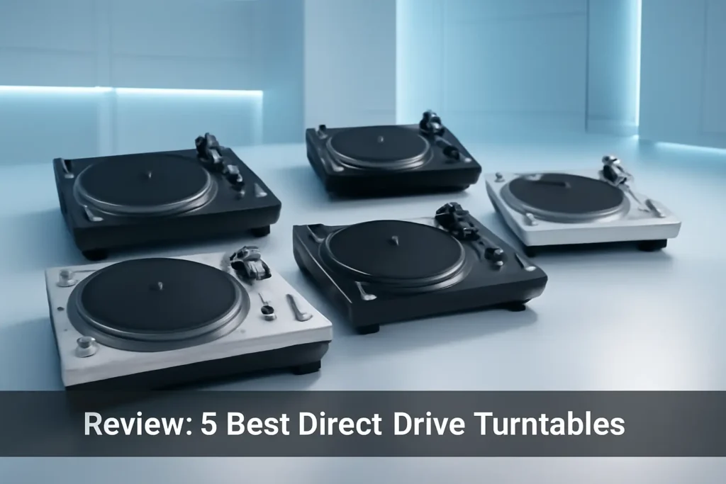 Os 5 Principais Modelos de toca-discos direct drive