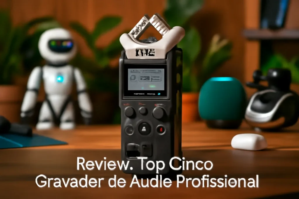 Top Cinco gravador de áudio profissional