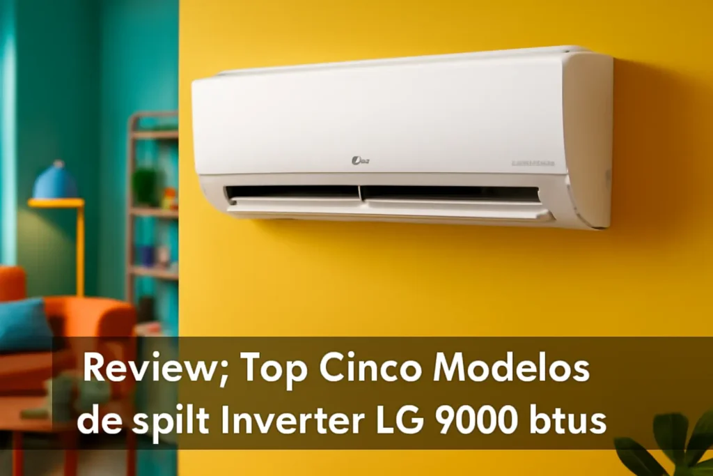 Top Cinco Modelos de split inverter LG 9000 btus