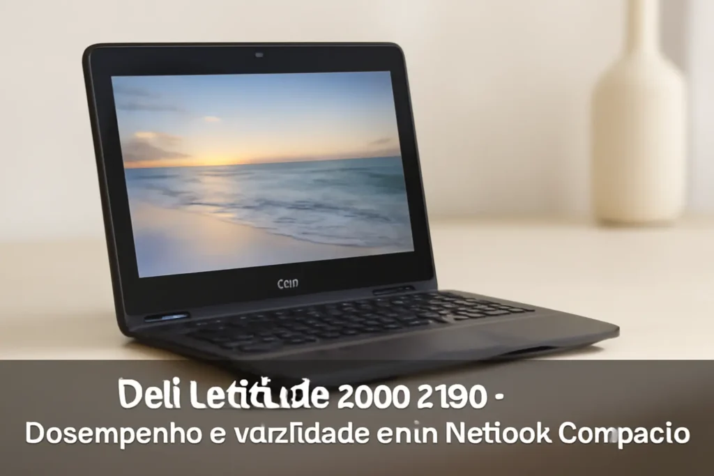 Dell Latitude 3000 3190: Desempenho e Mobilidade em um Netbook Compacto