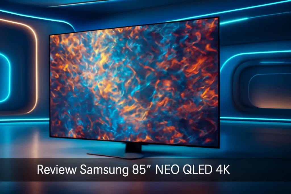 Top Cinco smart TV Samsung 85 NEO QLED 4k