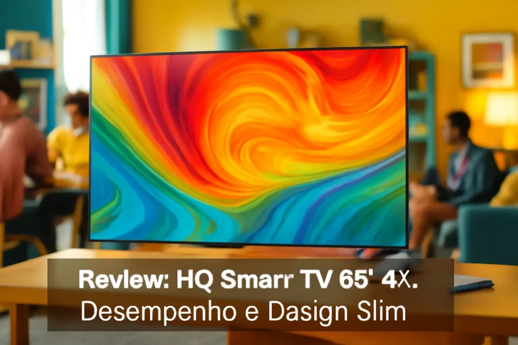 HQ Smart TV 65" 4K: Desempenho e Design Slim