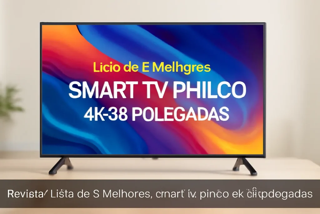 Lista de 5 Melhores: smart tv philco 4k 58 polegadas