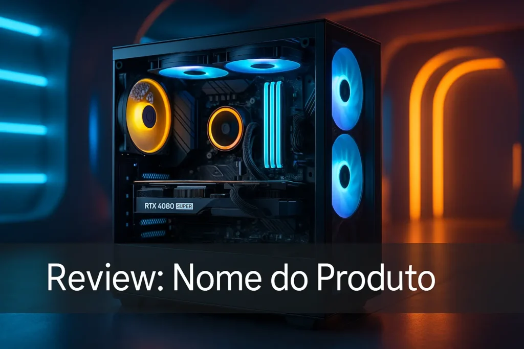 Monte seu PC: Ryzen 9 5900X, RTX 4080 Super, 32GB, 2TB SSD