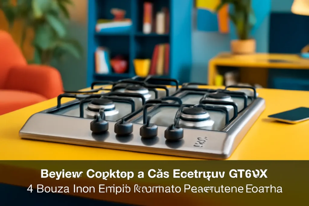 Cooktop a Gás Electrolux GT60X 4 Bocas Inox Bivolt: Eficiência e Praticidade na Cozinha