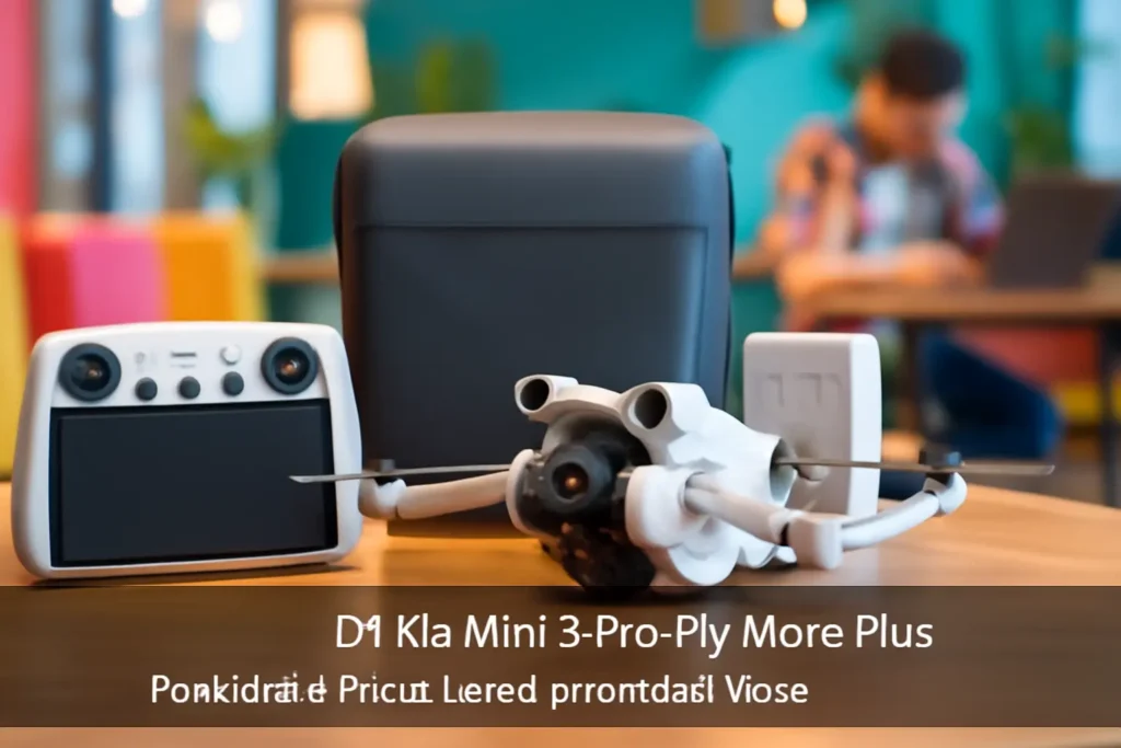 DJI Kit Mini 3 Pro Fly More Plus: Potência e Praticidade para Seus Voos