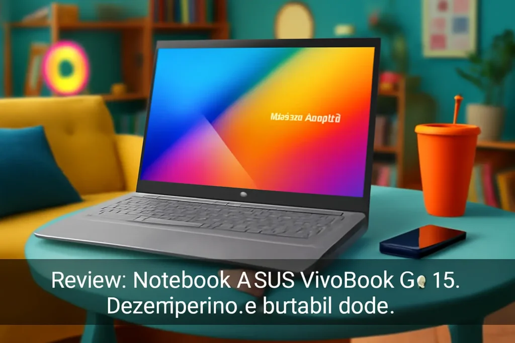 Notebook ASUS VivoBook Go 15: Desempenho e Durabilidade