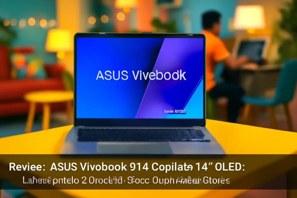ASUS Vivobook S 14 Copilot+ 14" OLED: Desempenho e Portabilidade para Profissionais