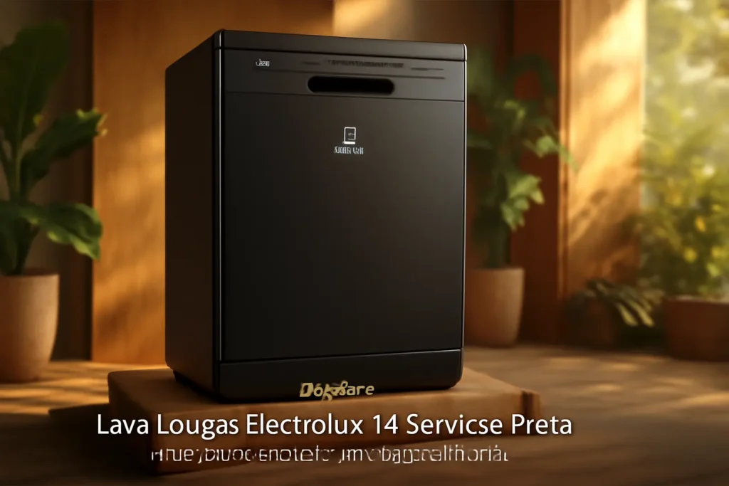 Lava-Louças Electrolux 14 Serviços Preta Experience: Potência e Praticidade no Seu Lar