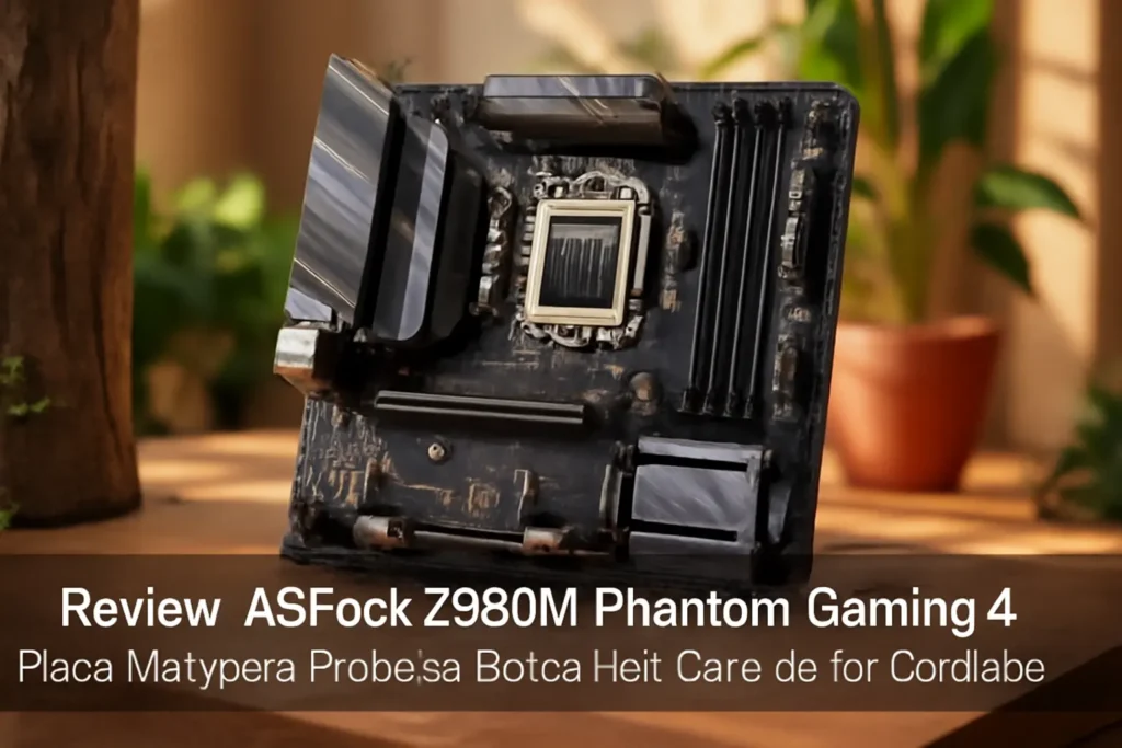 ASRock Z690M Phantom Gaming 4: Placa Mãe para Processadores Intel Core de 12ª Geração