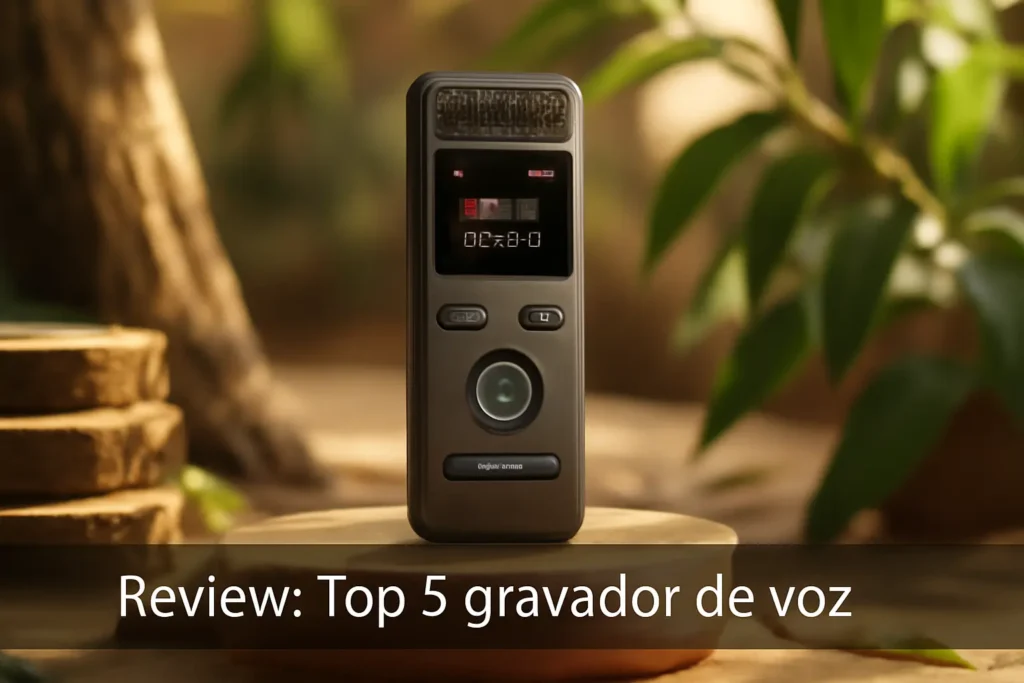 Top 5 gravador de voz