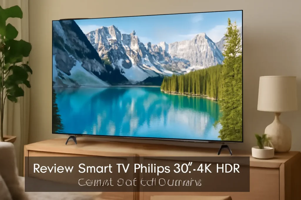 Smart TV Philips 50" 4K HDR: Comando de Voz, Google TV