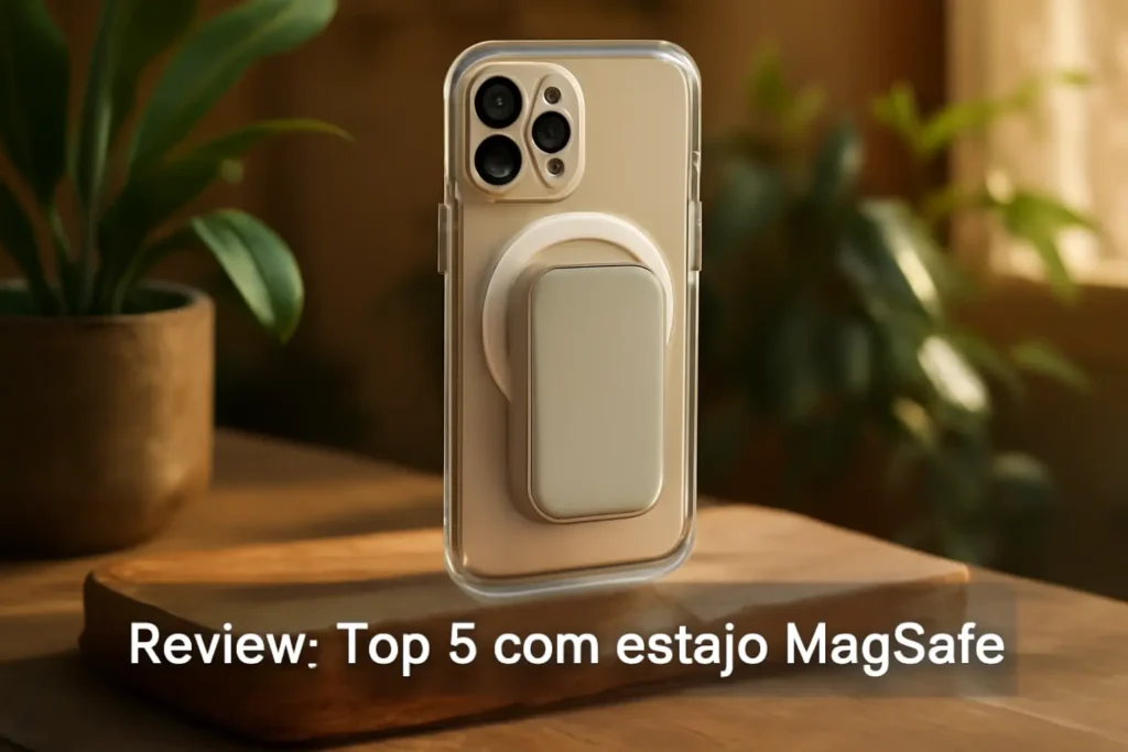 Top 5 com estojo magsafe