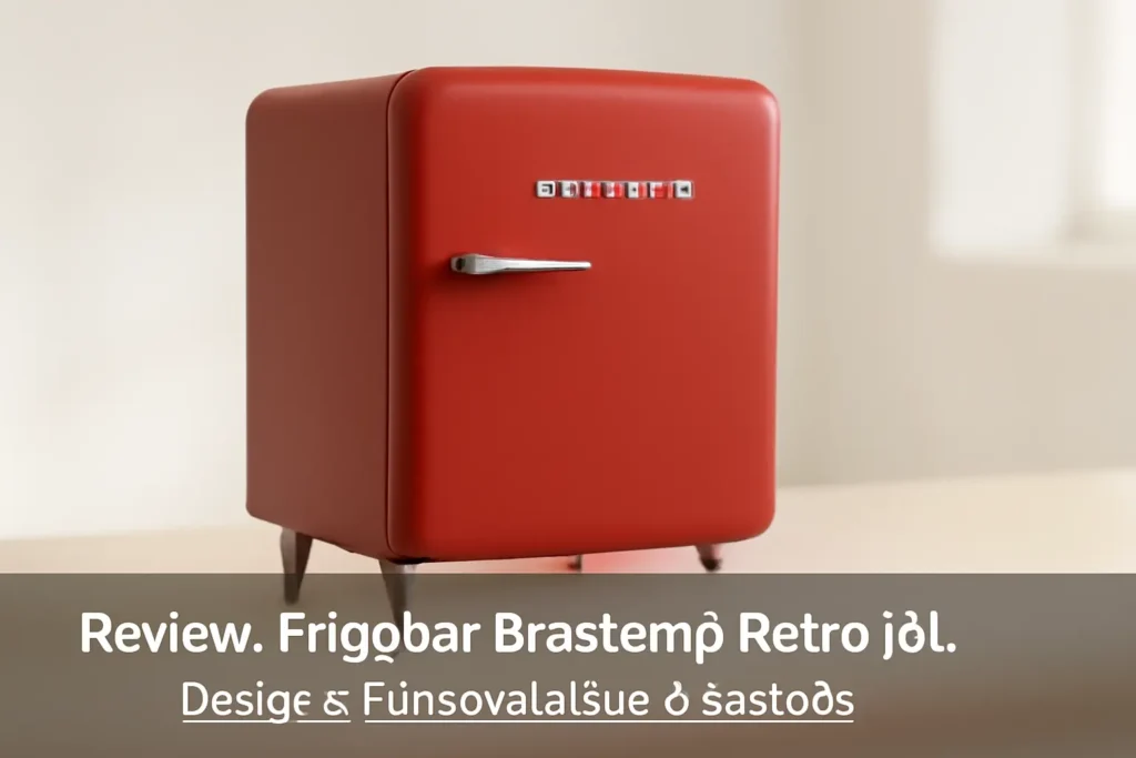 Frigobar Brastemp Retrô 76L: Design e Funcionalidade Clássicos