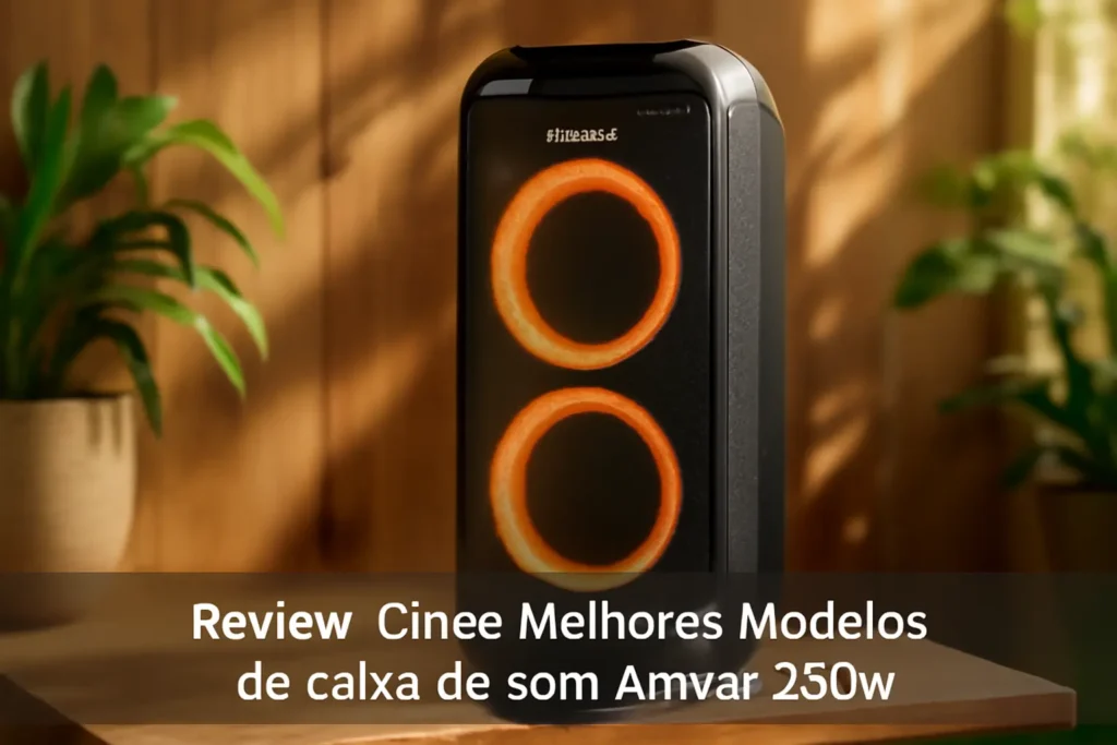 Cinco Melhores Modelos de caixa de som Amvox 250w