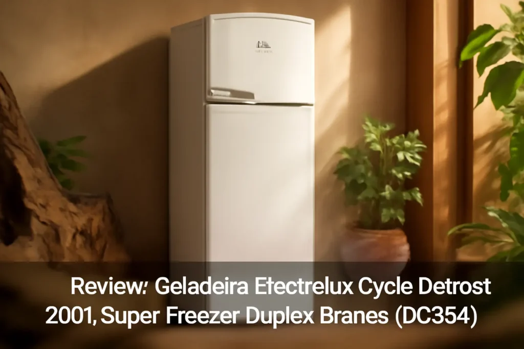 Geladeira Electrolux Cycle Defrost 260L Super Freezer Duplex Branca (DC35A)
