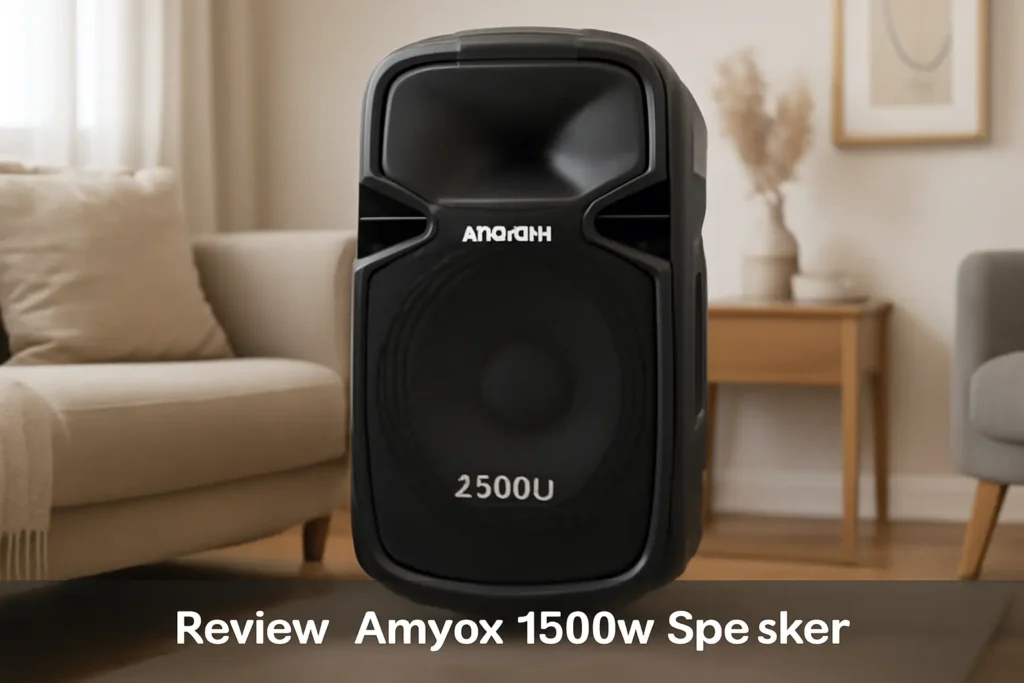 Top Cinco caixa Amvox 1500w
