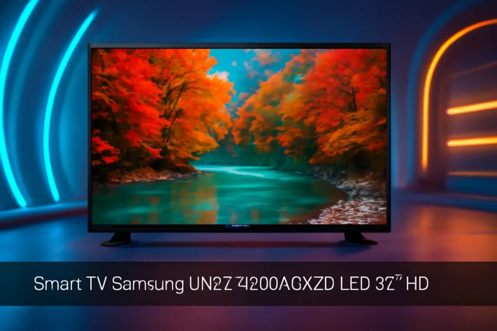 Smart TV Samsung UN32T4300AGXZD LED 32" HD: Desempenho e Conectividade em um Design Compacto