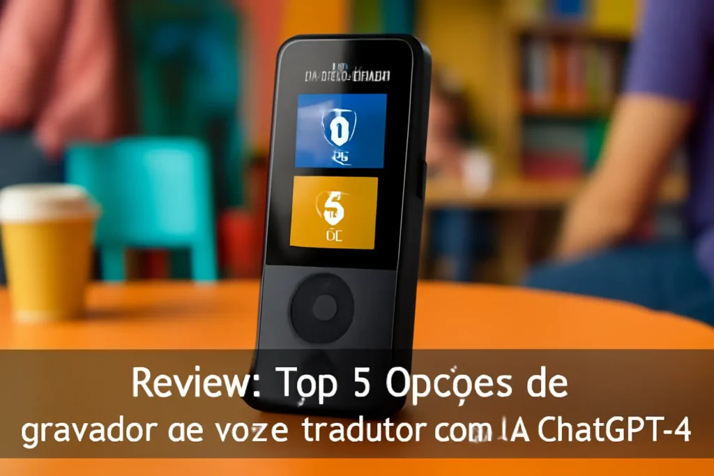 Top 5 Opções de gravador de voz e tradutor com ia chatgpt4
