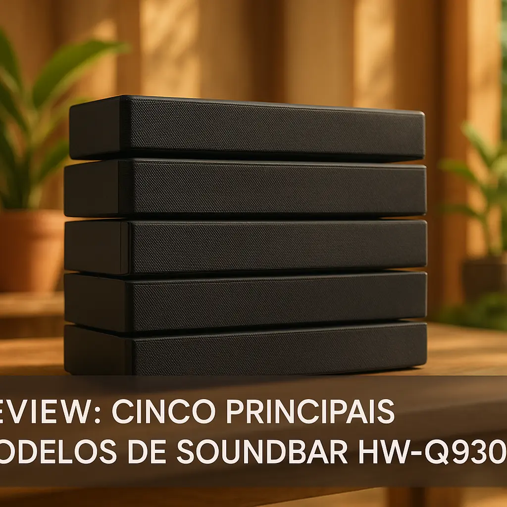 Cinco Principais Modelos de Soundbar HW-Q930C