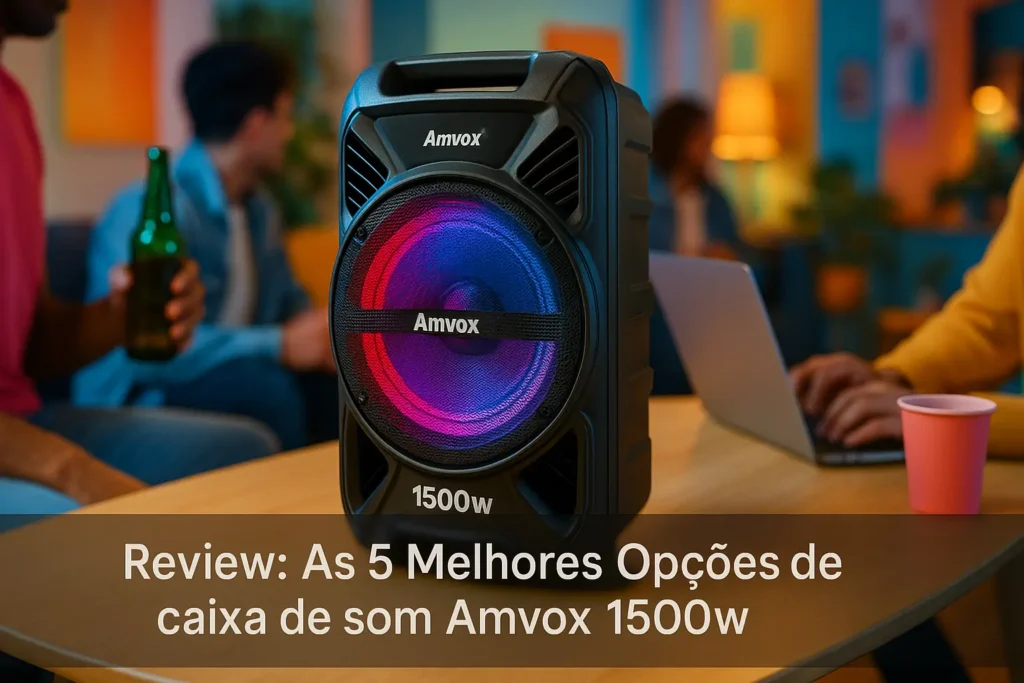 As 5 Melhores Opções de caixa de som Amvox 1500w