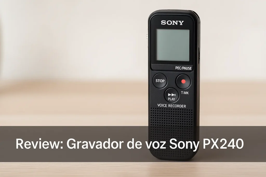 Cinco Melhores Modelos de gravador de voz Sony px240