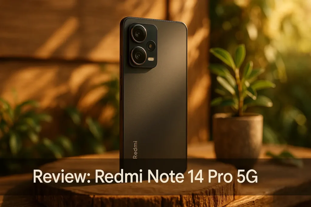 Redmi Note 14 Pro 5G: desempenho e design surpreendentes