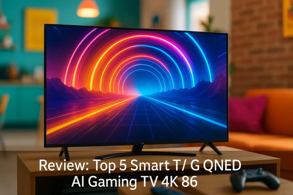 Top 5 Smart TV LG QNED AI Gaming TV 4K 86