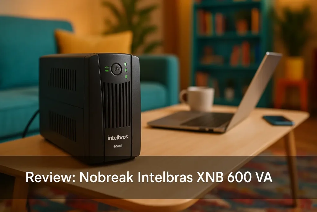 Nobreak Intelbras XNB 600 VA: Proteção e Autonomia Inteligente