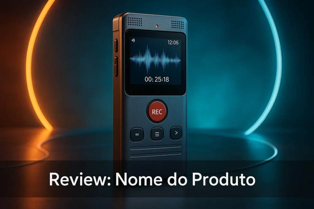 Top Cinco gravador de voz ia