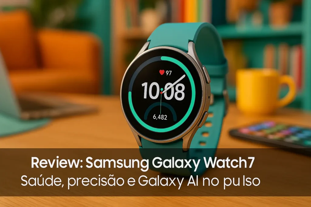 Samsung Galaxy Watch7: saúde, precisão e Galaxy AI no pulso