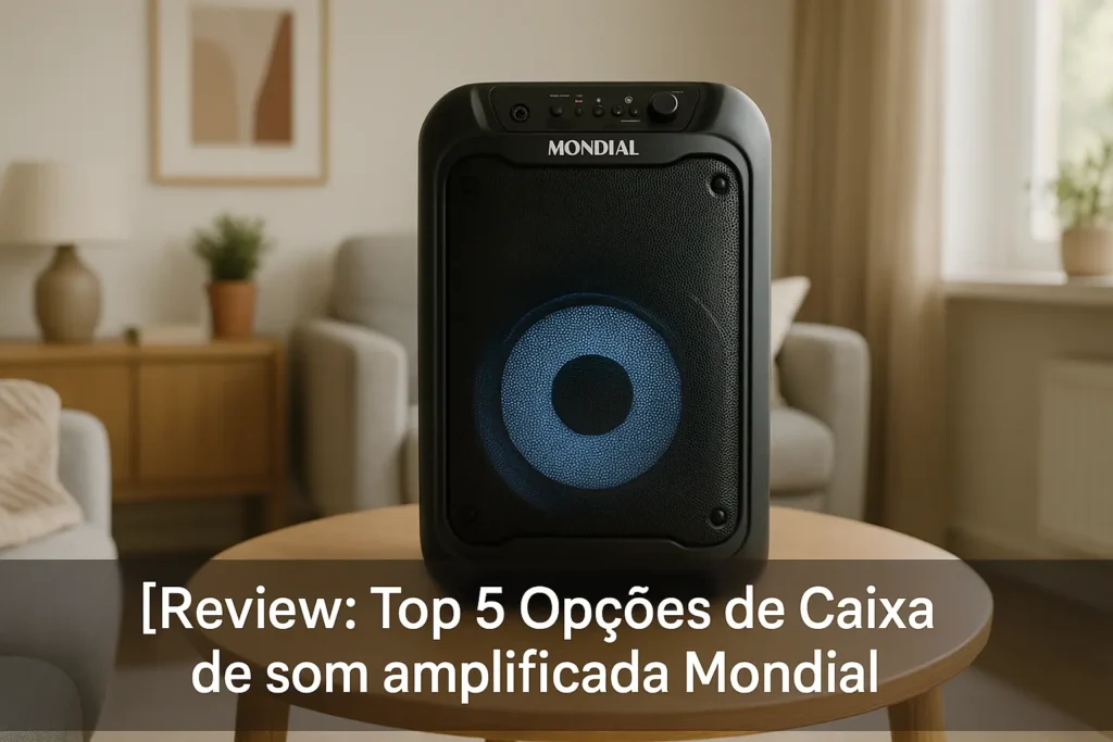 Top 5 Opções de Caixa de som amplificada Mondial