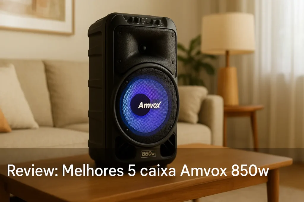 Melhores 5 caixa Amvox 850w