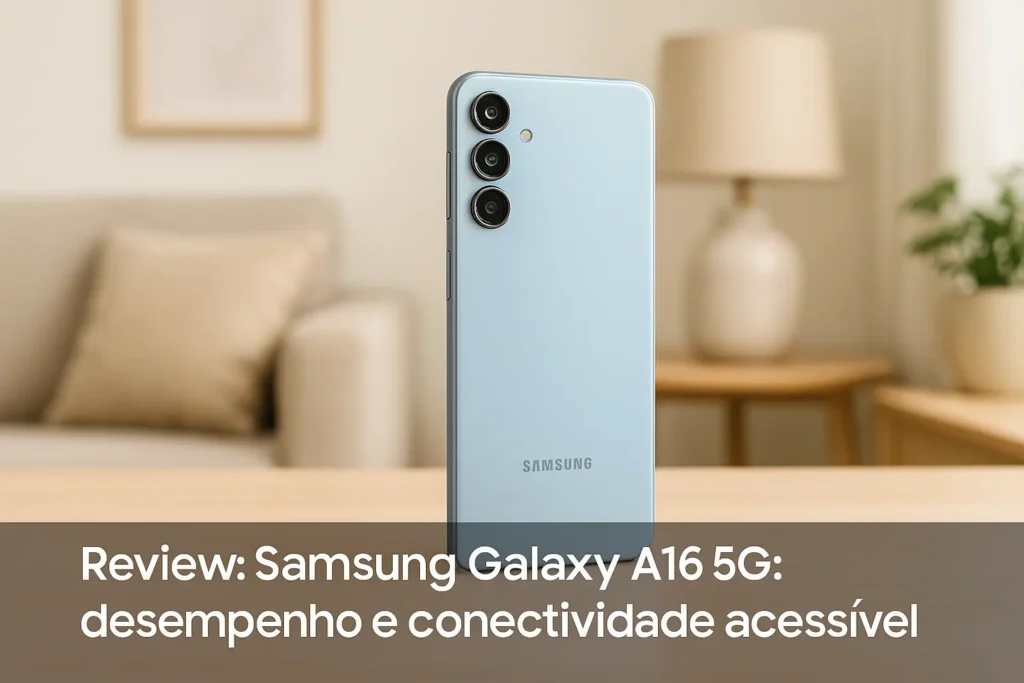 Samsung Galaxy A16 5G: desempenho e conectividade acessível