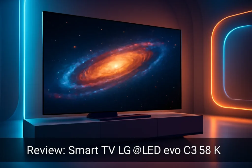 Principais Cinco smart TV LG OLED EVO c3 55 4k