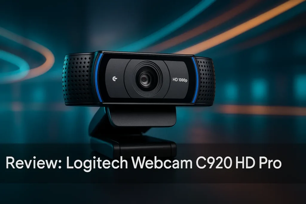Logitech Webcam C920 HD Pro: vídeo claro e som nítido