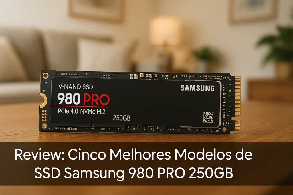 Cinco Melhores Modelos de SSD Samsung 980 pro 250gb
