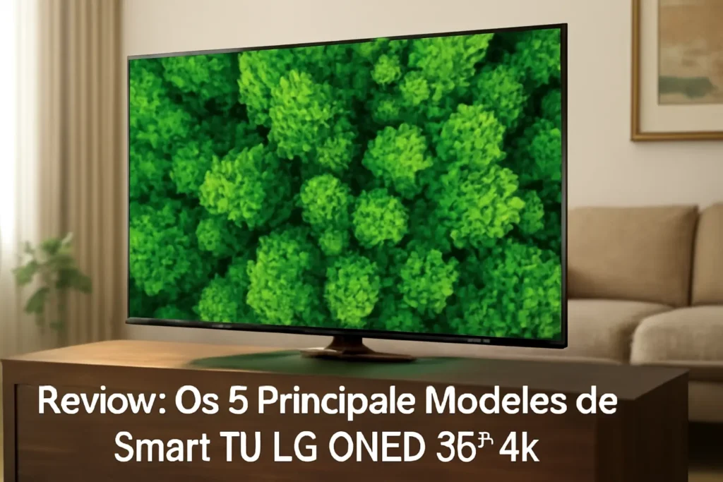 Os 5 Principais Modelos de smart TV LG QNED 55” 4k