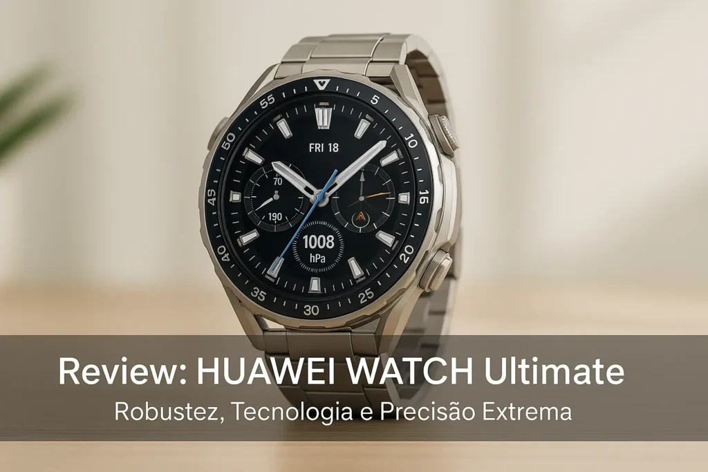 HUAWEI WATCH Ultimate: Robustez, Tecnologia e Precisão Extrema