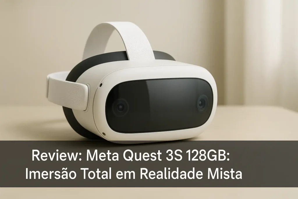 Meta Quest 3S 128GB: Imersão Total em Realidade Mista