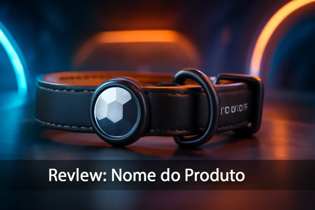 Top Cinco coleira airtag