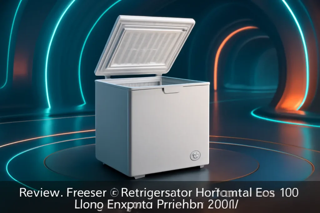 Freezer e Refrigerador Horizontal Eos 100 Litros Ecogelo Efh110x 220v: Funcionalidade e Sustentabilidade em um Só Produto