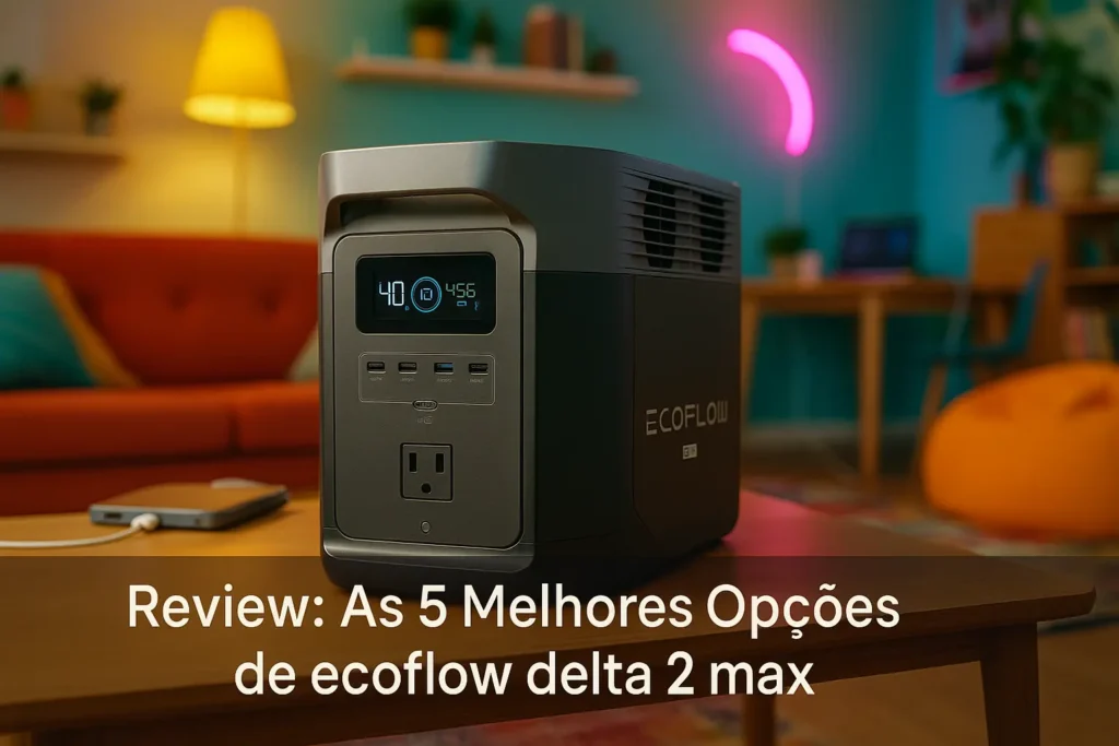 As 5 Melhores Opções de ecoflow delta 2 max