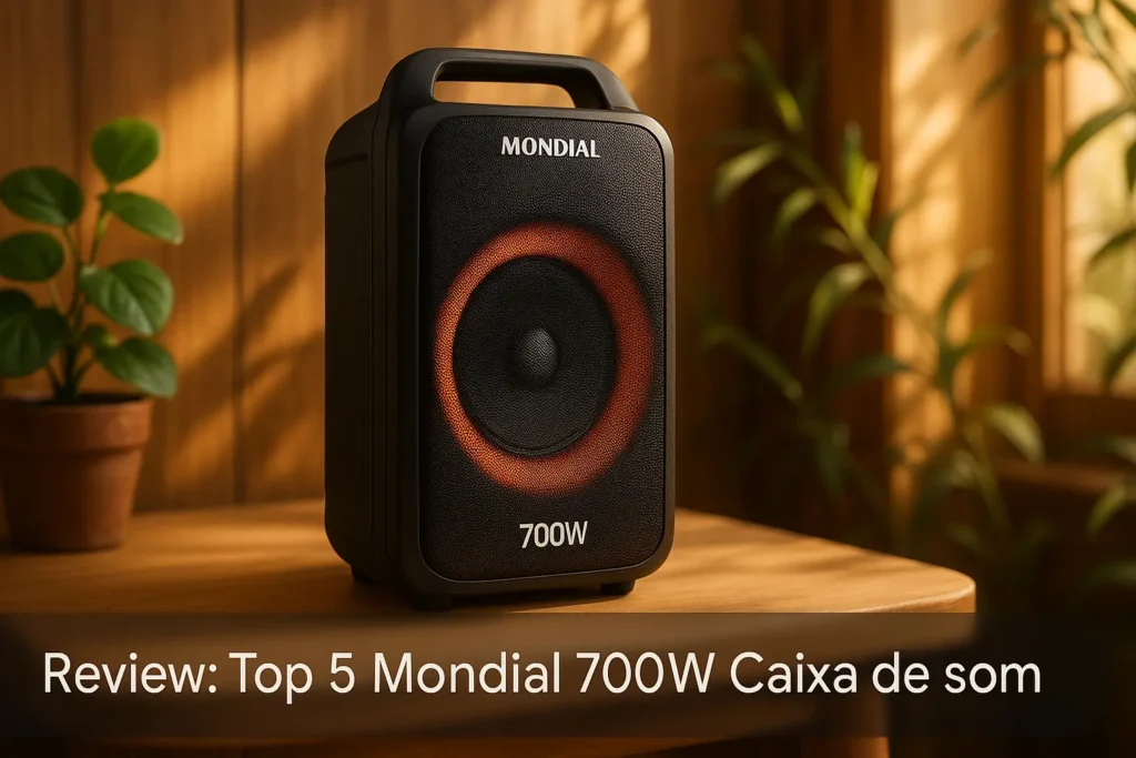Top 5 Mondial 700w Caixa de som