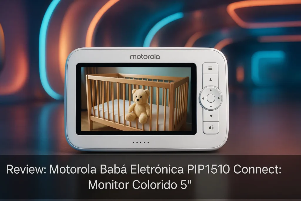 Motorola Babá Eletrônica Pip1510 Connect: Monitor Colorido 5”