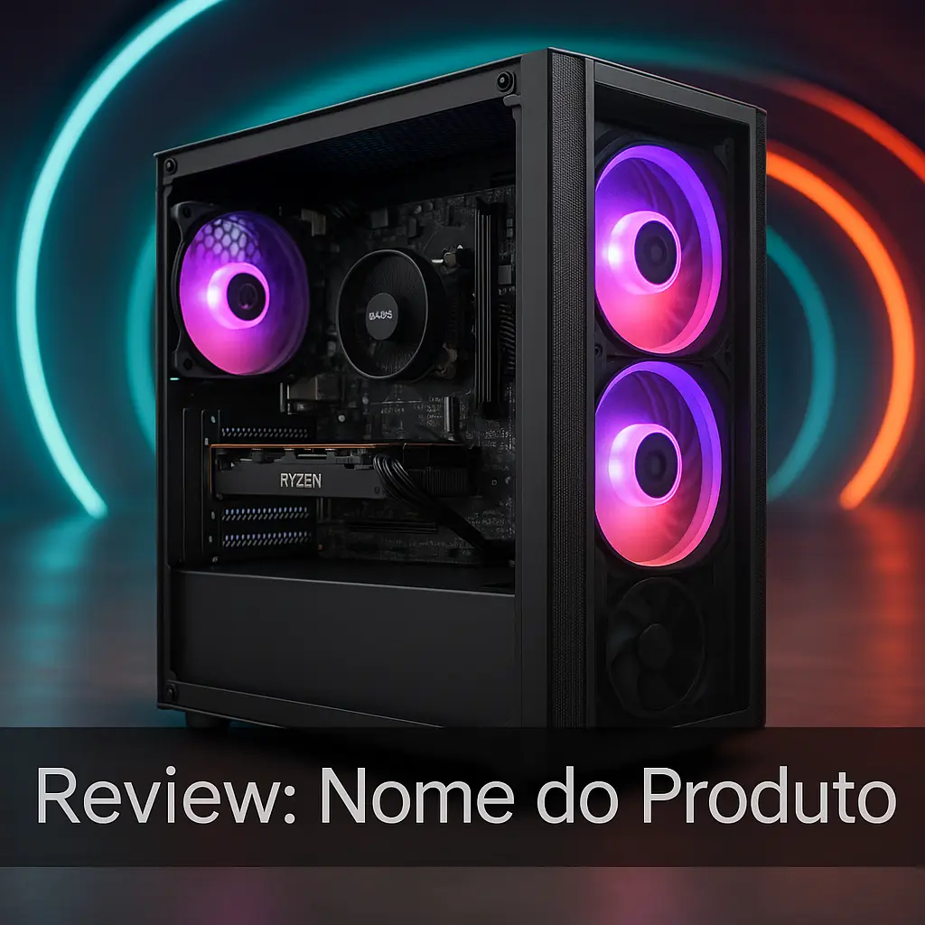 Monte seu PC: Ryzen 5 4600G, Vega 7, 8GB, 240GB SSD