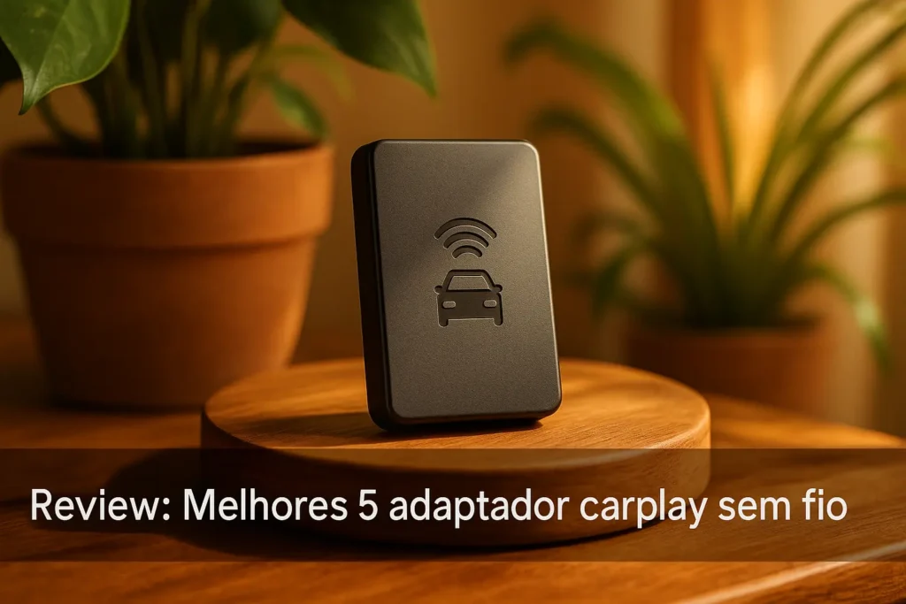 Melhores 5 adaptador carplay sem fio