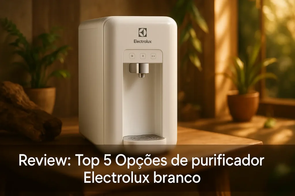 Top 5 Opções de purificador electrolux branco